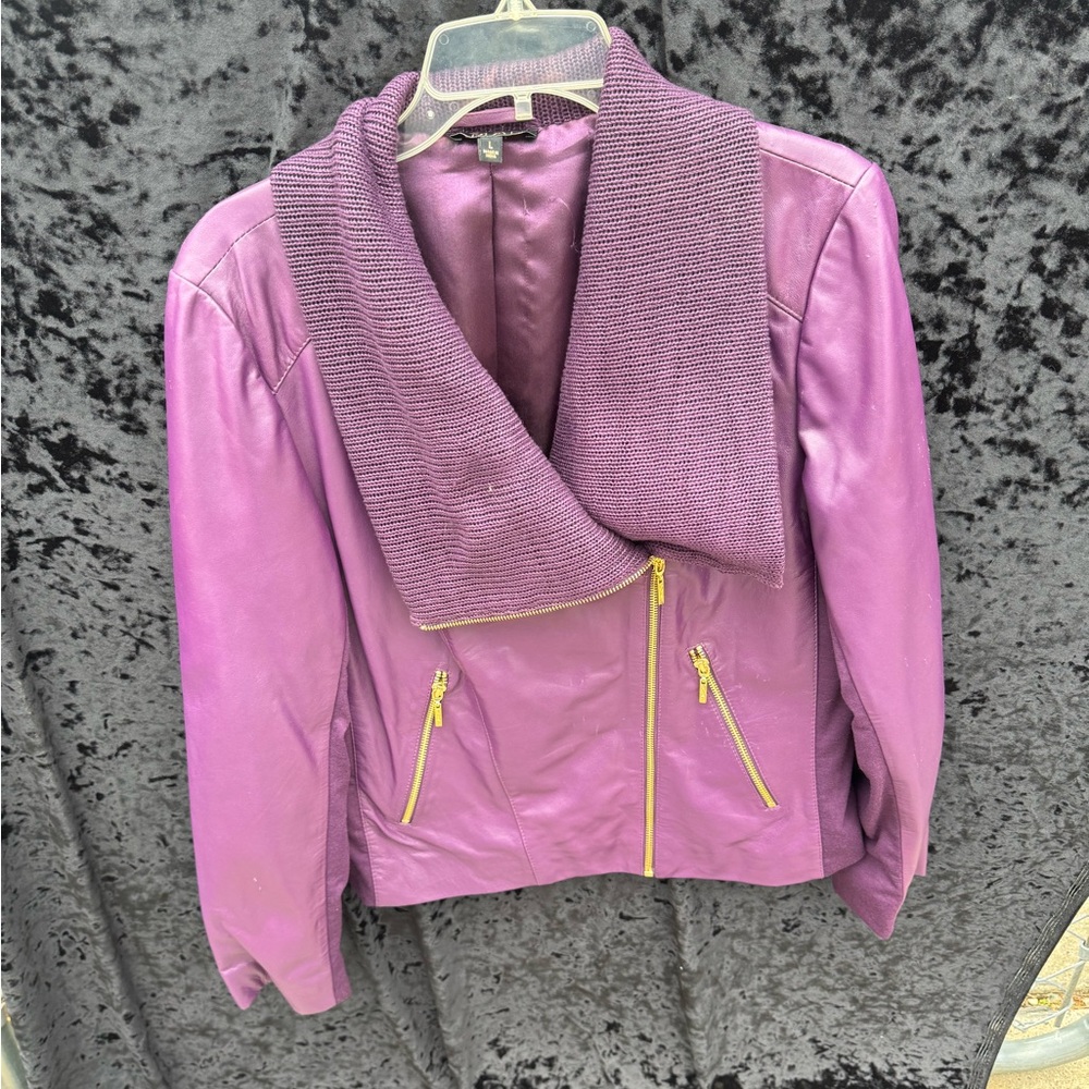 Women's Purple Jacket - Picture 4 of 4